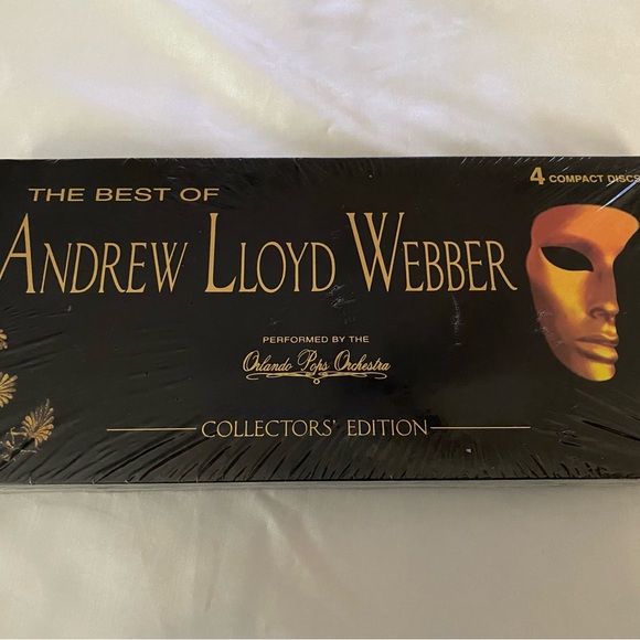 NEW sealed The Best of Andrew Lloyd Webber 4 CD Box Set - Picture 1 of 8